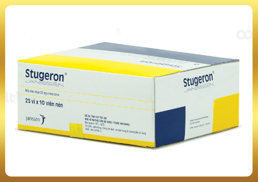 Thuốc chống dị ứng Stugeron 25mg Nhà Thuốc HCM
